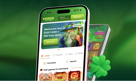Mobiel spelen bij Verde Casino